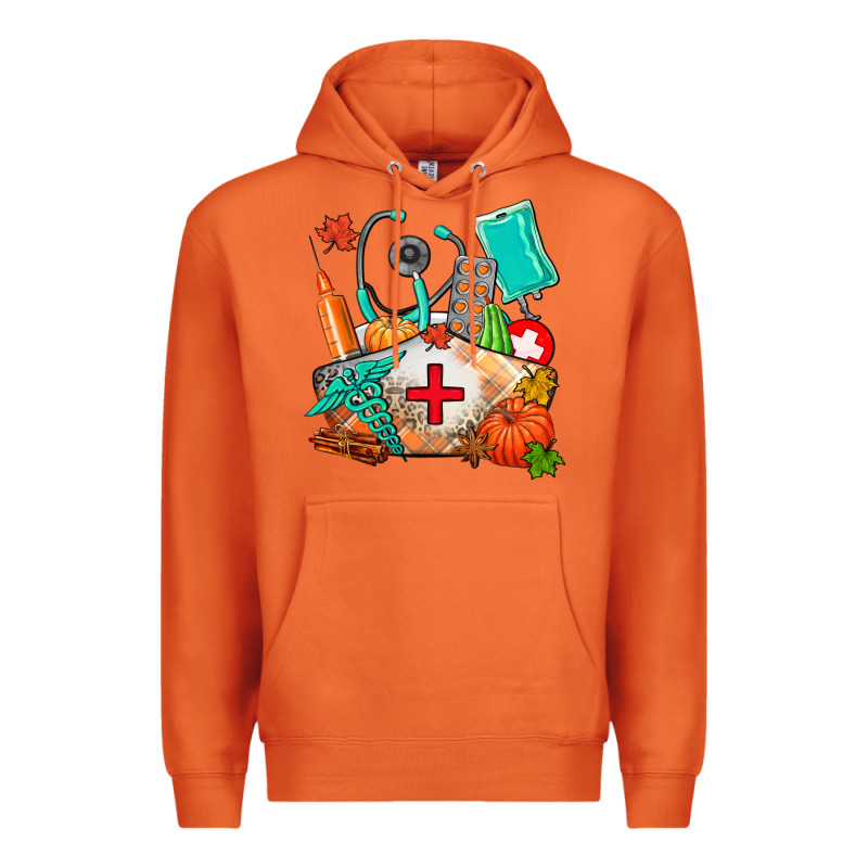 Nurse  And Fall Premium Hoodie by AdoDesignShop | Teevron