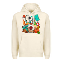 Tofu nurse  and fall Premium Hoodie - AdoDesignShop