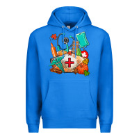 True Royal nurse  and fall Premium Hoodie - AdoDesignShop