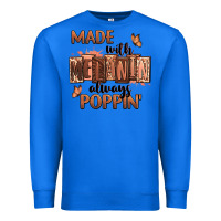 True Royal Made with melanin always poppin' Premium Sweatshirt - RanaPortraitStore