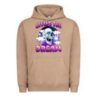 Pigment Burro living the dream Urban Hoodie - JahusDesignShop