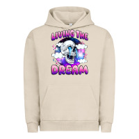 Pigment French Oak living the dream Urban Hoodie - JahusDesignShop