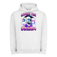 Pigment Lunar Rock living the dream Urban Hoodie - JahusDesignShop
