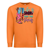 Carrot Afro heels Premium Sweatshirt - RanaPortraitStore