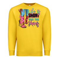 Lemon Afro heels Premium Sweatshirt - RanaPortraitStore