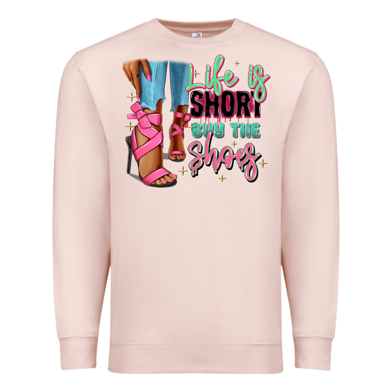 Afro Heels Premium Sweatshirt by RanaPortraitStore | Teevron