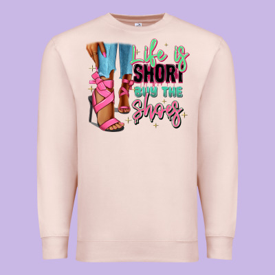 Premium Sweatshirt Afro heels