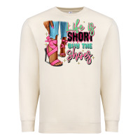 Sandshell Afro heels Premium Sweatshirt - RanaPortraitStore