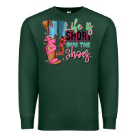 Sports Green Afro heels Premium Sweatshirt - RanaPortraitStore