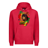 Cardinal free ish since 1865 Premium Hoodie - HRA Design Shop