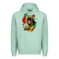 Seafoam free ish since 1865 Premium Hoodie - HRA Design Shop