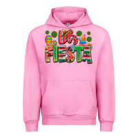 Fuchsia Pink let's fiesta Urban Hoodie - JahusDesignShop