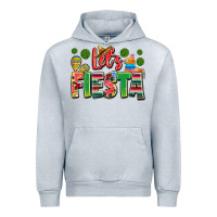 Heather Grey let's fiesta Urban Hoodie - JahusDesignShop