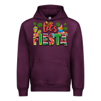 Mauve Wine let's fiesta Urban Hoodie - JahusDesignShop