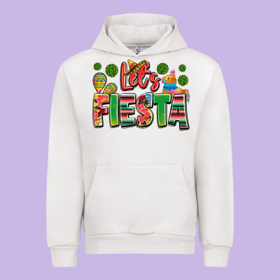 Let's Fiesta Urban Hoodie Designed By Jahusdesignshop