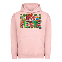 Pigment Salmon let's fiesta Urban Hoodie - JahusDesignShop