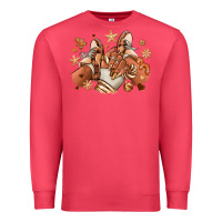 Cardinal Melanin Christmas black girl sneakers Premium Sweatshirt - RanaPortraitStore