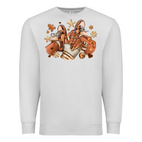 Dove Grey Melanin Christmas black girl sneakers Premium Sweatshirt - RanaPortraitStore