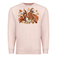 Pale Pink Melanin Christmas black girl sneakers Premium Sweatshirt - RanaPortraitStore