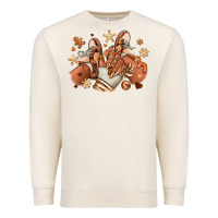 Sandshell Melanin Christmas black girl sneakers Premium Sweatshirt - RanaPortraitStore