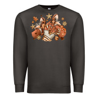 Smoke Melanin Christmas black girl sneakers Premium Sweatshirt - RanaPortraitStore