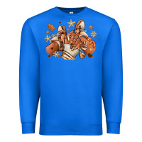 True Royal Melanin Christmas black girl sneakers Premium Sweatshirt - RanaPortraitStore