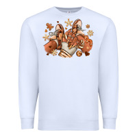 White Melanin Christmas black girl sneakers Premium Sweatshirt - RanaPortraitStore