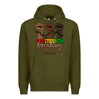 Army Green breaking every chain since 1865 Premium Hoodie - HRA Design Shop