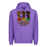 Purple breaking every chain since 1865 Premium Hoodie - HRA Design Shop