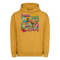 Pigment Peanut Butter happy last day of school Urban Hoodie - AdoDesignShop