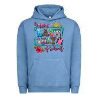 Pigment Pebble Blue happy last day of school Urban Hoodie - AdoDesignShop