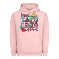 Pigment Salmon happy last day of school Urban Hoodie - AdoDesignShop