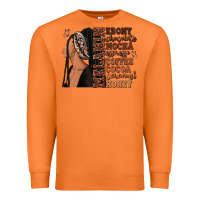 Carrot Melanin many shades of brown afro woman Premium Sweatshirt - RanaPortraitStore