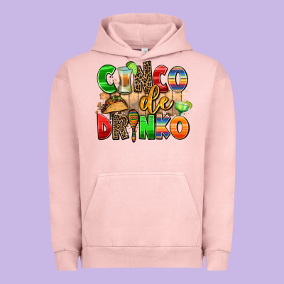 Cinco De Drinko Urban Hoodie Designed By Adodesignshop