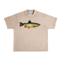 French Oak Greenback Cutthroat Trout Fish Urban Heavy Tee - RanaPortraitStore