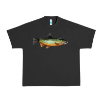 Pigment Black Greenback Cutthroat Trout Fish Urban Heavy Tee - RanaPortraitStore