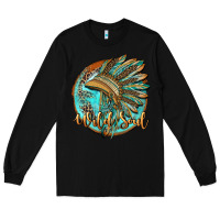 Black wild soul Long Sleeve Tee - BarkalooDesign