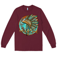 Burgundy wild soul Long Sleeve Tee - BarkalooDesign
