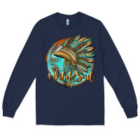 Navy wild soul Long Sleeve Tee - BarkalooDesign