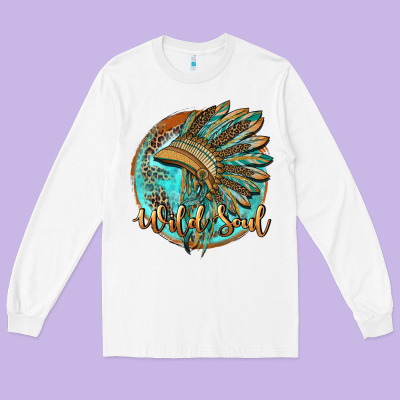 Wild Soul Long Sleeve Tee Designed By Barkaloodesign