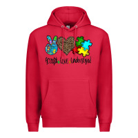 Cardinal accept love understand Premium Hoodie - CowhideDigitalArt