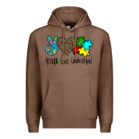 Chestnut accept love understand Premium Hoodie - CowhideDigitalArt