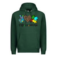 Sports Green accept love understand Premium Hoodie - CowhideDigitalArt