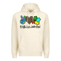 Tofu accept love understand Premium Hoodie - CowhideDigitalArt