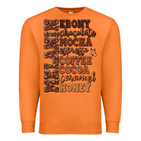 Carrot Melanin shades of brown Premium Sweatshirt - RanaPortraitStore