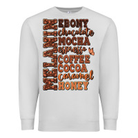 Dove Grey Melanin shades of brown Premium Sweatshirt - RanaPortraitStore