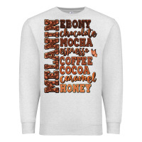 Oatmeal Heather Melanin shades of brown Premium Sweatshirt - RanaPortraitStore