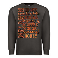 Smoke Melanin shades of brown Premium Sweatshirt - RanaPortraitStore