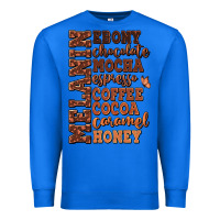 True Royal Melanin shades of brown Premium Sweatshirt - RanaPortraitStore