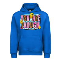 Cobalt you are enough Urban Hoodie - JahusDesignShop